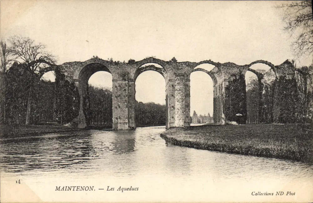 Maintenon — Os Aquedutos — Collections ND Phot - Frente