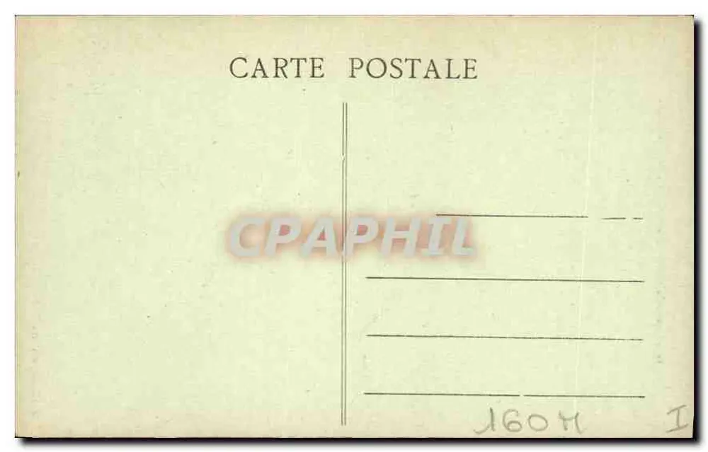 Castelo de ANET (E.-et-L.) — A entrada principal — G. Fonceauil, editor, Dreux - Verso