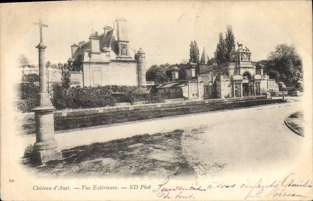 Château d'Anet — Vue Extérieure — ND Pbot - Frente