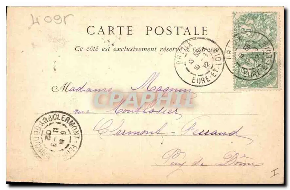 Château d'Anet — Vue Extérieure — ND Pbot - Verso