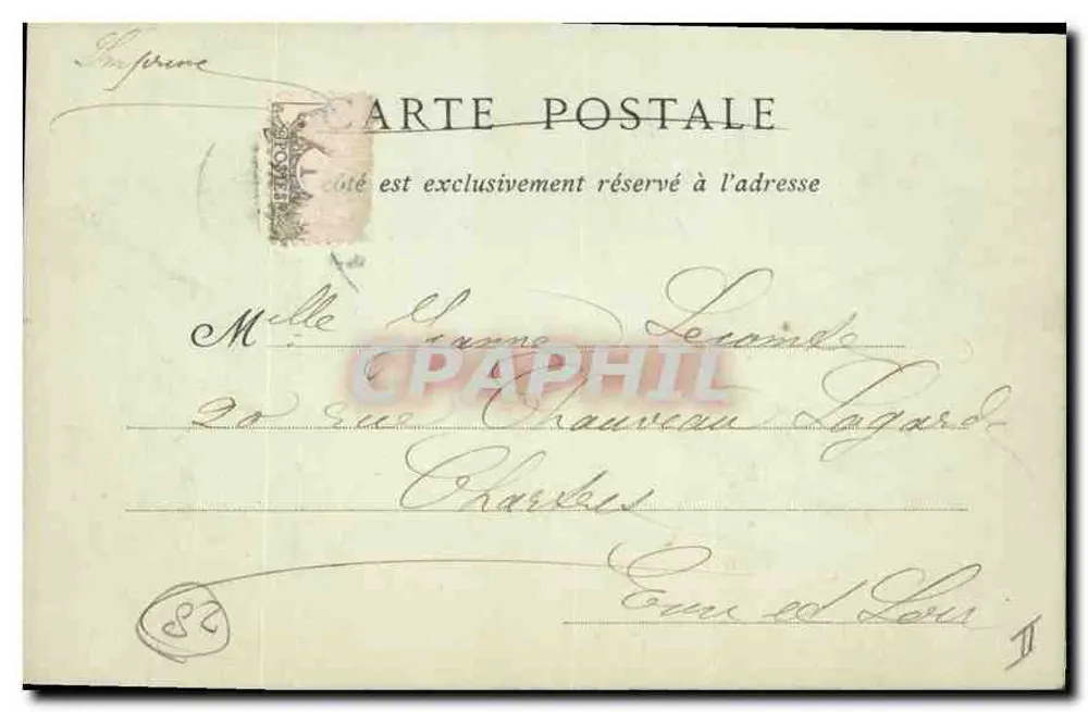 Anet — Schloss von Diane de Poitiers, 16. Jahrhundert — B. Debeaure, Collections ND. Phot - Rückseite