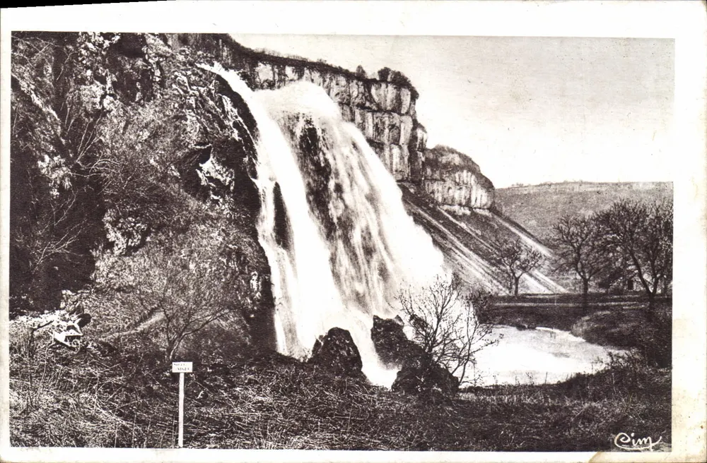 Cascade des Tufs — Baume-les-Messieurs (Jura) — Cim - Vorderseite