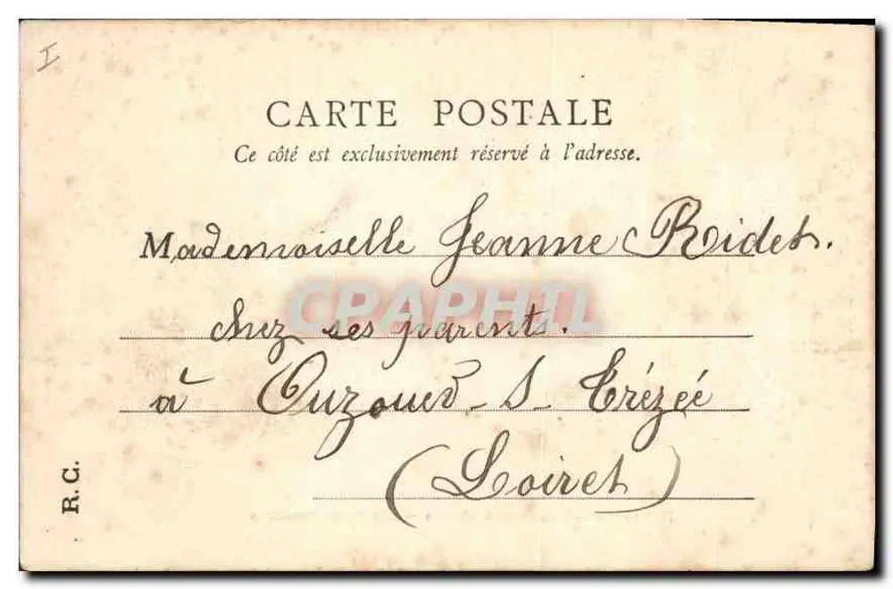 Beaume-les-Messieurs (Jura) — Die Drei Wasserfälle — R. Chapois, Verlag A. Lony-le-Saunier - Rückseite