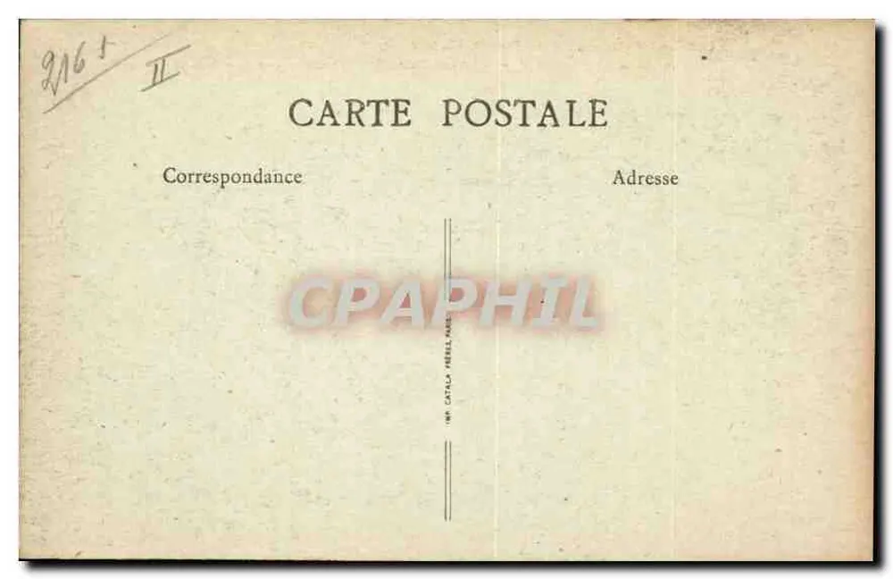 Schöne Orte der Franche-Comté — Baume-les-Messieurs — Die Crançot-Treppe — C.L.B. - Rückseite