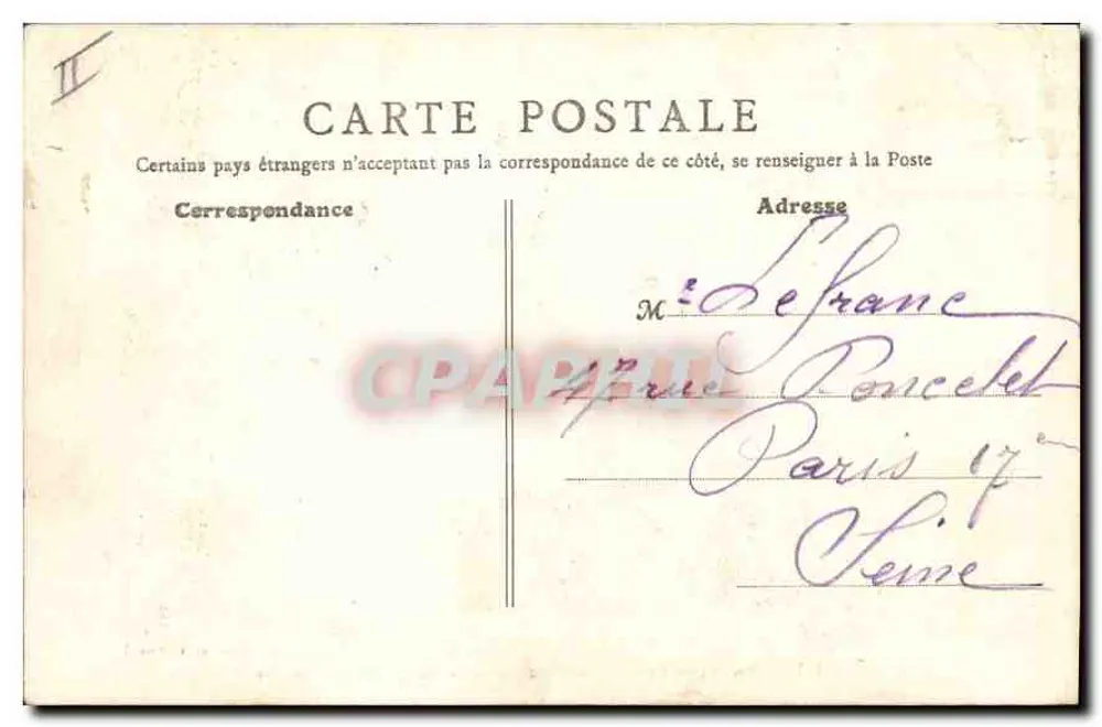 Baume-les-Messieurs (Jura) — Über dem Gouffre — B.F., Paris — n°277 - Rückseite