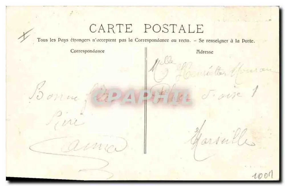 Gémenos - Le Vallon de St-Pons & le Pic de Brelagne — Phototypie R. Lacour Marseille, n° 3424 - Rückseite