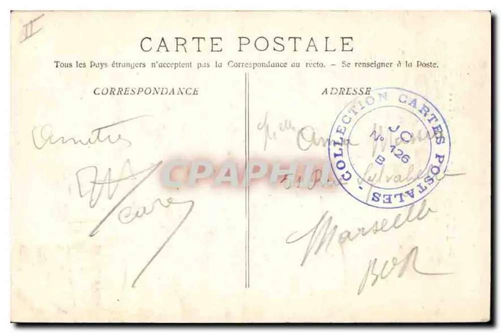 Gémenos - Klooster van Sint-Ponce — Canoniek van Lazour, Marseille, n°3422 - Achterkant