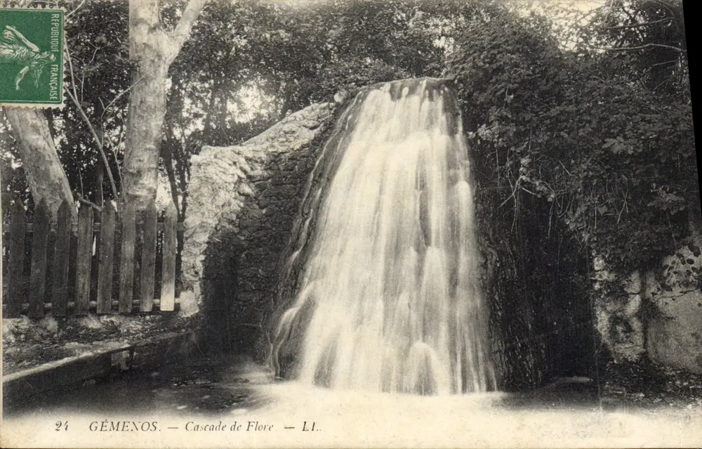 GÉMENOS — Cachoeira de Flore — L.I. - Frente