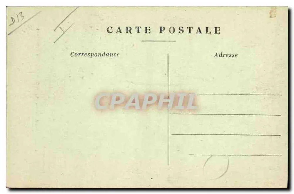 Gemenos (B.-du-R.) — Cachoeira das Tompines — Edição Brest, Tahacs, n°8 - Verso