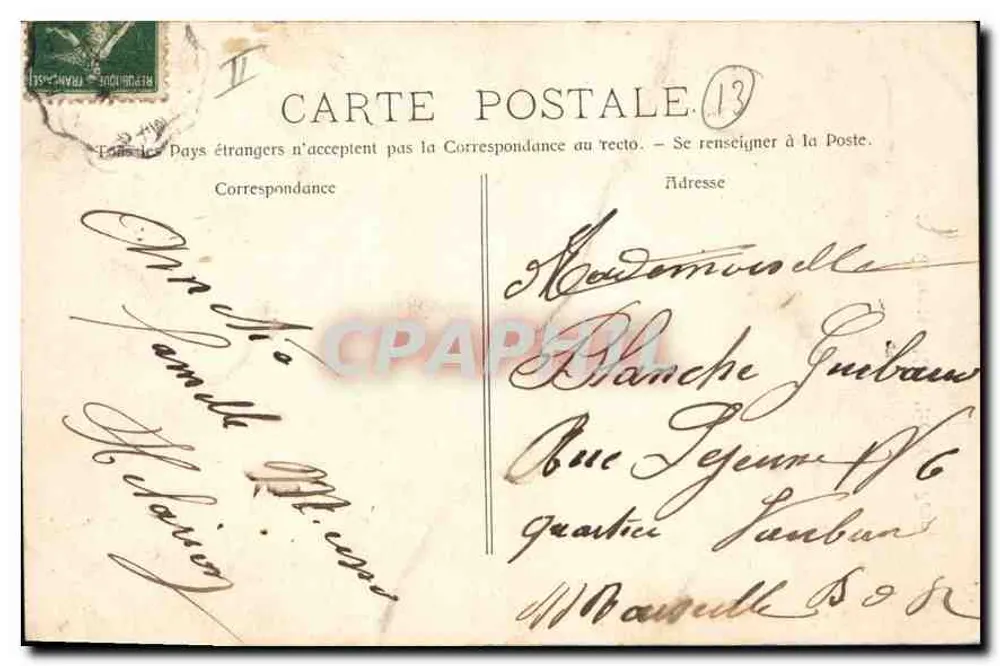 Gémenos - Mosteiro de St-Pons — Fototipia d. Lacour Marsacilin, n° 3422 - Verso