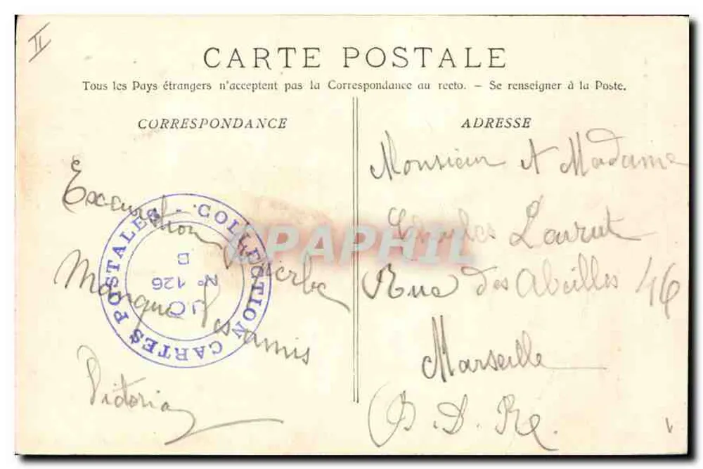 Gémenos - A Fonte de St-Pons — Fototip. E. Lacour - 3411 - Verso