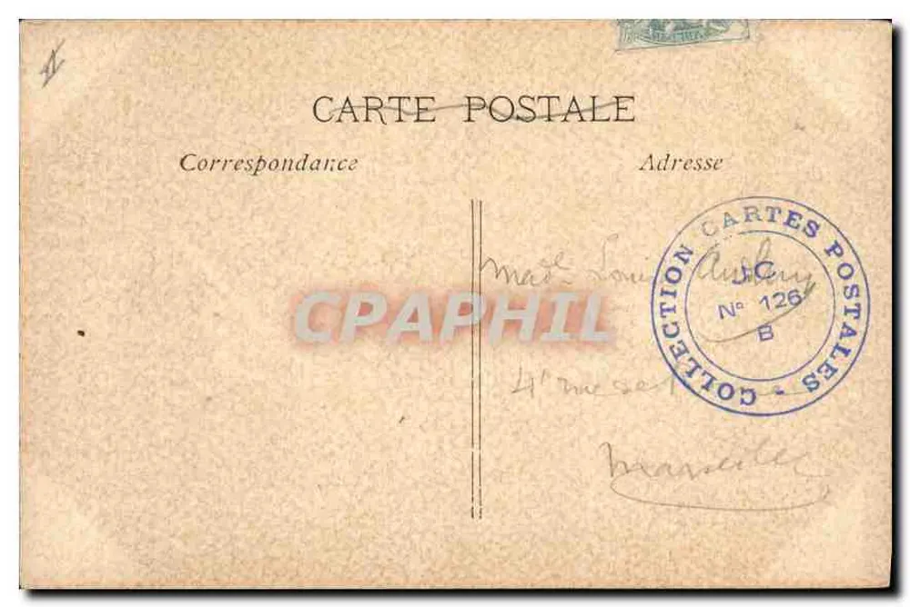 Gemenoc - Wodospad Le Poulon w Saint-Pons — Photo-Atelier Eaudouin - Vincent - Marseille - Rewers