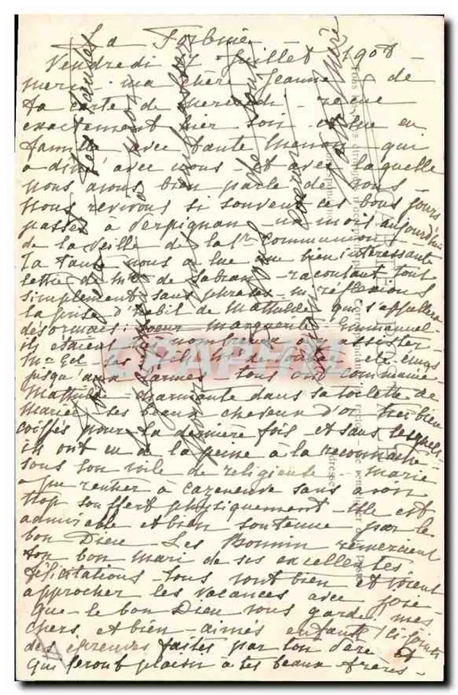 Gémenos — Route de la Sainte-Baume nach St-Pons — P. Ruat, Verlag Marseille, Nr. 4232 - Rückseite
