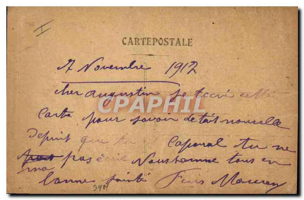 Gemenos — Route de St Pons und der Pic de Bretagne — Verleger nicht sichtbar - Rückseite