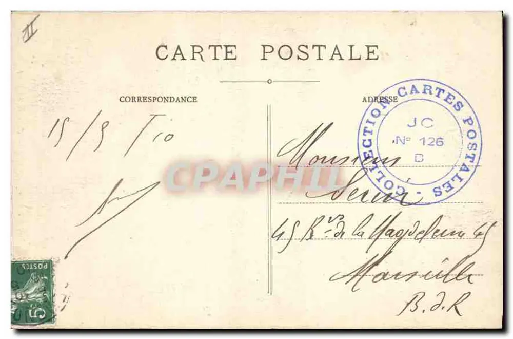 ÉMÉNOS - SAINT-PONS — Cachoeira do Ponte — Editor Marseille - Verso