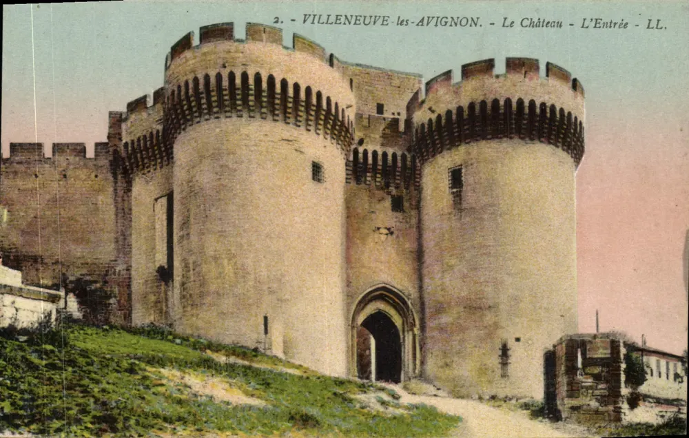 Villeneuve-lès-Avignon — Le Château — L'Entrée — LL. - Recto