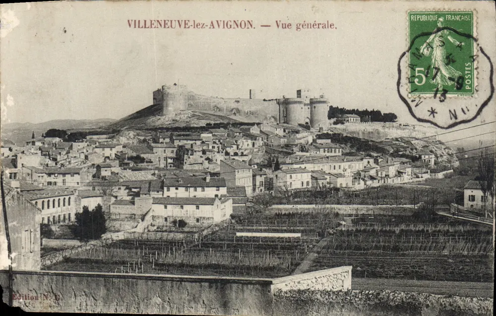 Villeneuve-lès-Avignon — Vue générale. — Édition N. D. - Anverso
