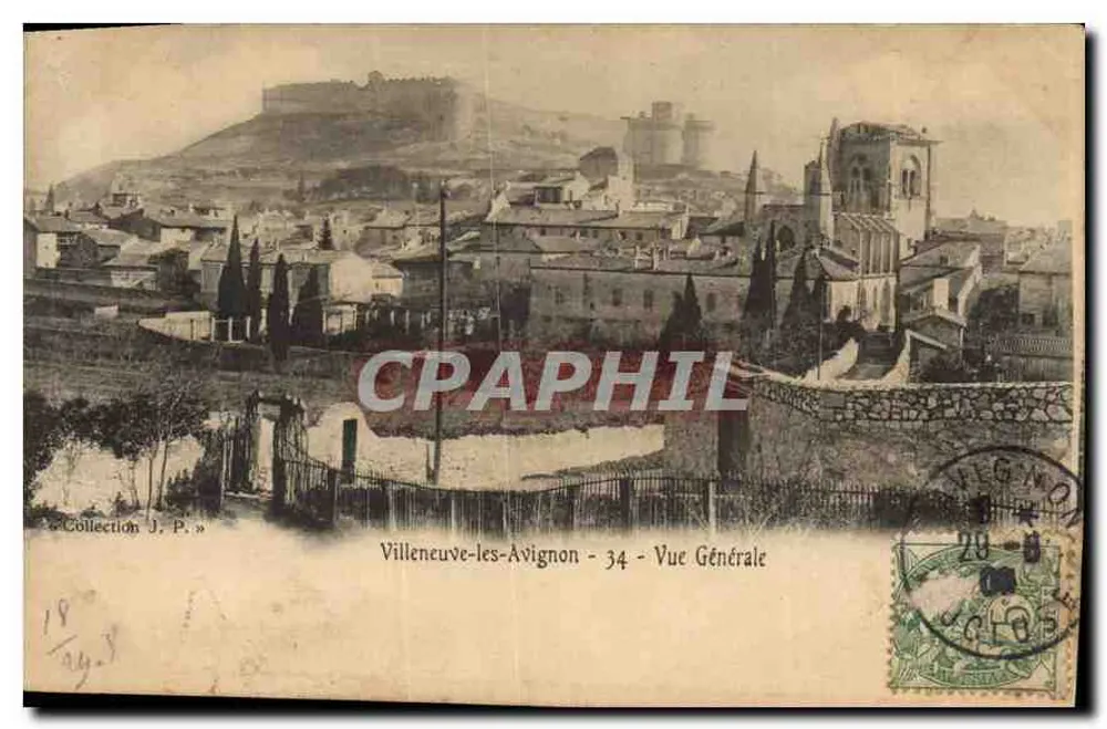 Villeneuve-lès-Avignon — Vista Geral — Editor desconhecido, número de série não visível - Frente