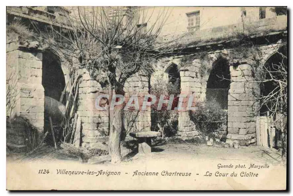 Villeneuve-lès-Avignon - Antiga Chartreuse - A Cour do Claustro — Guende fot. Marseille - Frente