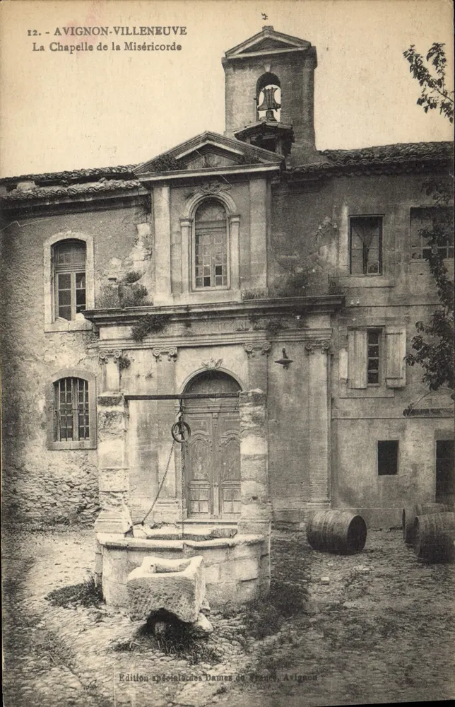 Avignon-Villeneuve — Die Kapelle der Barmherzigkeit — Sonderausgabe von Hames de France, Avignon - Vorderseite