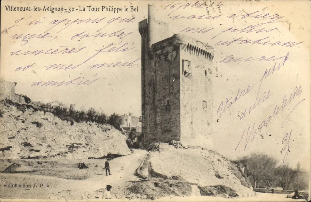 Villeneuve-lès-Avignon - La Tour Philippe le Bel — Sammlung J. P. - Vorderseite