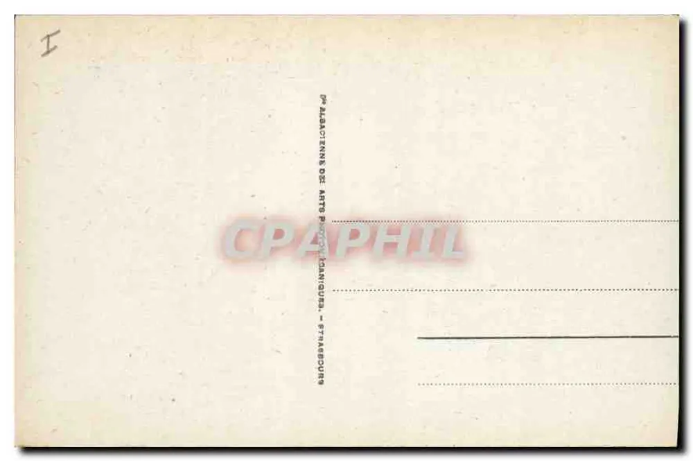 Mulhouse - A Igreja Protestante Saint-Étienne — editor: Associação dos Artes Fotográficos, Strasbourg - Verso