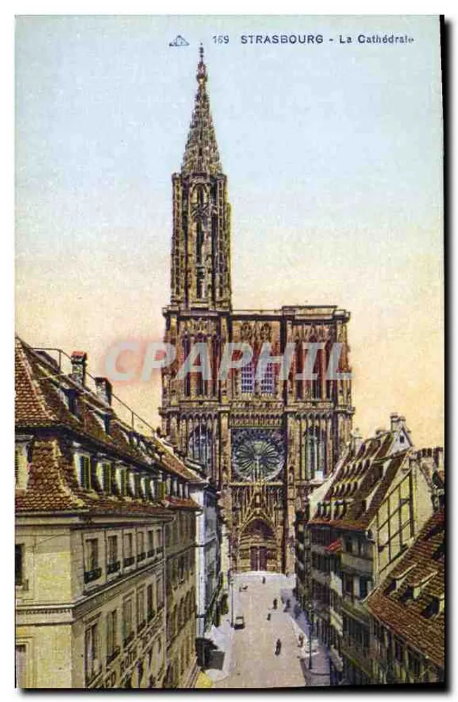 Strasbourg - A Catedral — n° 169 - Frente