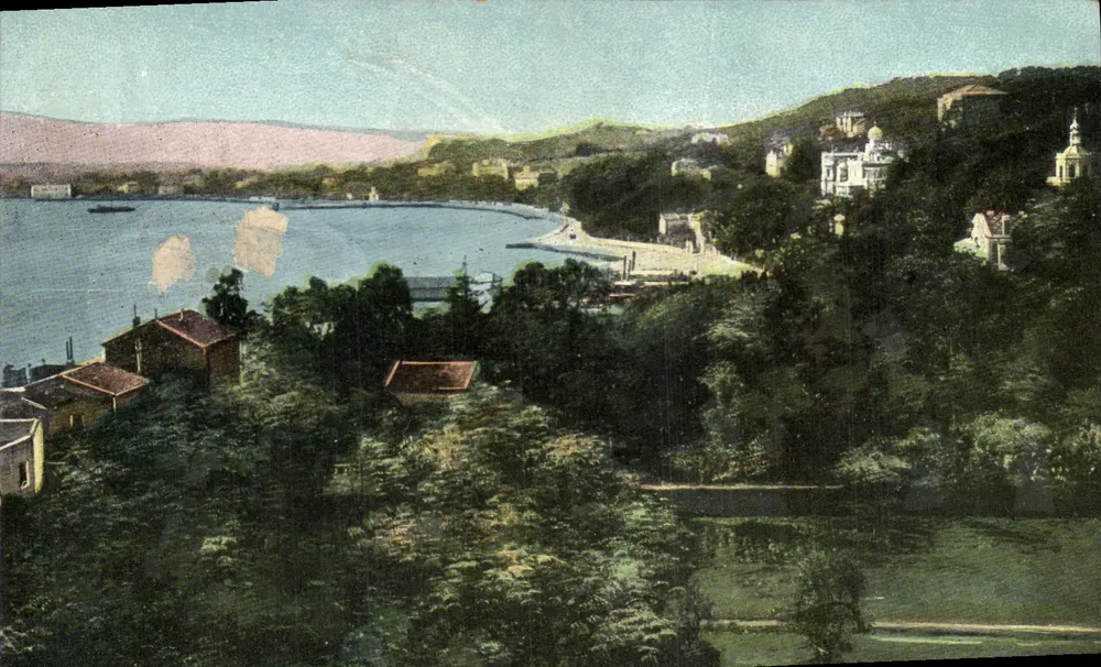 Vue du port de Varna — éditeur Agra-Photo & Cie, Paris - Frente