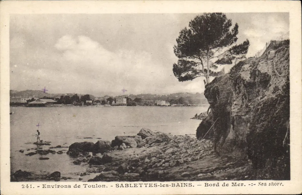 Sablettes-les-Bains — Küste — Umgebung von Toulon — Verleger: , Nr. 241 - Vorderseite