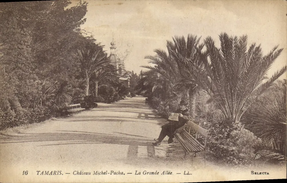 Tamaris — Schloss Michel-Pacha — La Grande Allée — Selecta - Vorderseite