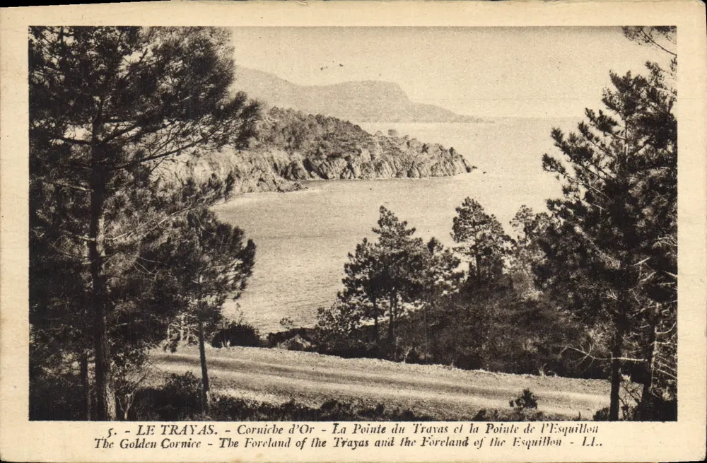 Le Trayas - Corniche d'Or - La Pointe du Trayas und La Pointe de l'Esquillon - LL. - Vorderseite