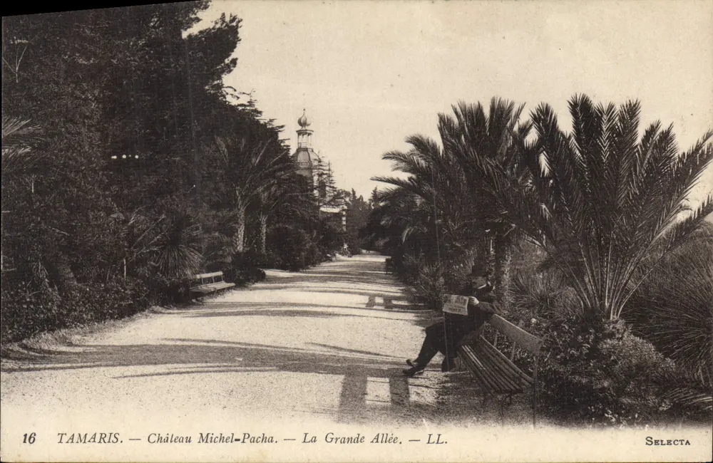 Tamaris — Schloss Michel-Pacha — La Grande Allée — Selecta - Vorderseite
