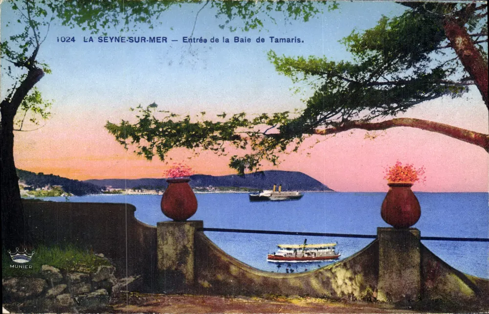 La Seyne-sur-Mer — Eingang zur Bucht von Tamaris — Éditions d'Art Munier, n° 1024 - Vorderseite