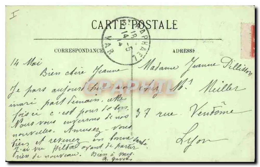 L'ESTEREL — O Pombal — LL. - Verso