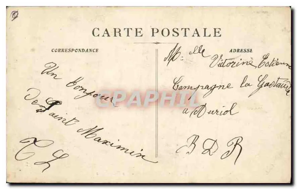 Saint-Maximin - A Basílica — editor desconhecido, n° 15 - Verso