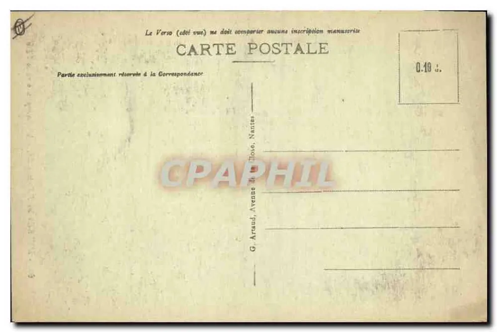 Hyères-les-Palmiers — Eine Aussicht auf die Stadt — n°60 - Rückseite