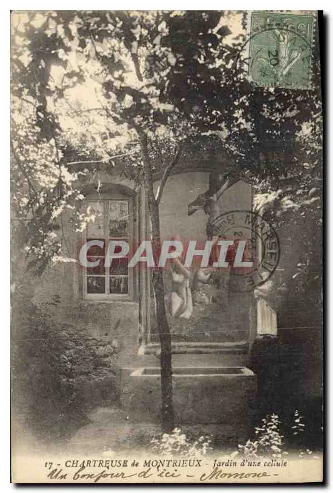 Chartreuse van Montrieux — Tuin van een cel — Uitgave F. Duperre - Voorkant