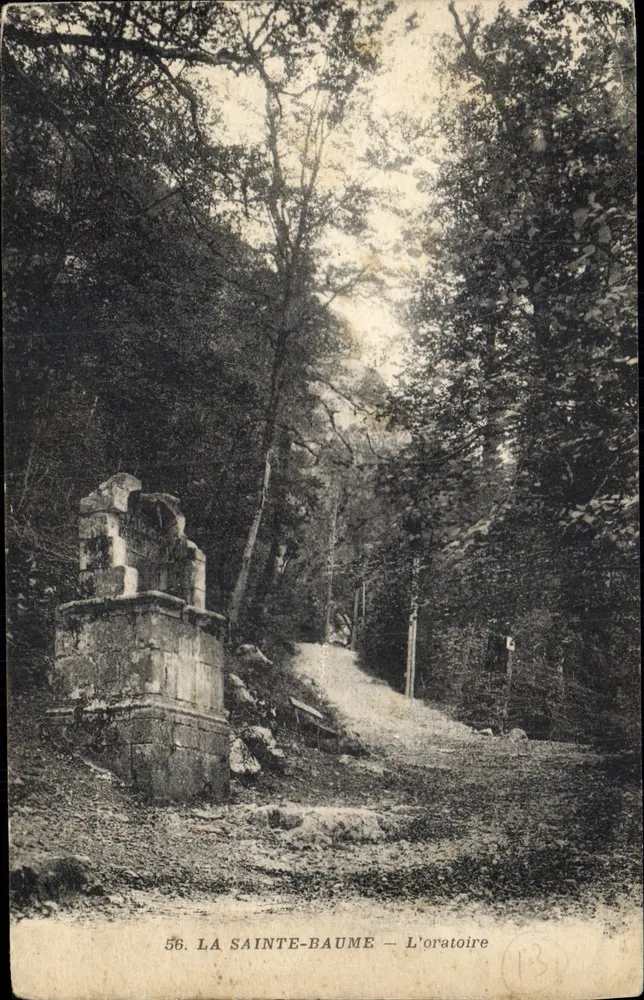 La Sainte-Baume — O oratório - Frente