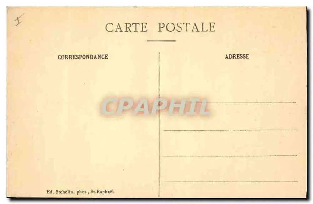 Saint-Raphaël (Var) — Der Land-Löwe und der Meer-Löwe - Rückseite