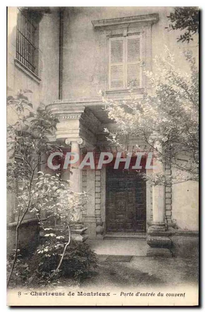 Cartuja de Montreuil - Puerta de entrada del convento - Anverso