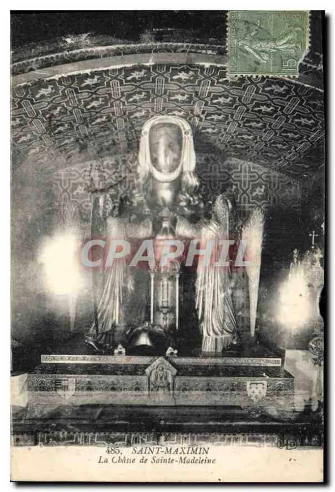 Saint-Maximin — A Cápsula de Santa Madeleine — Editor E. L. Ley - Frente