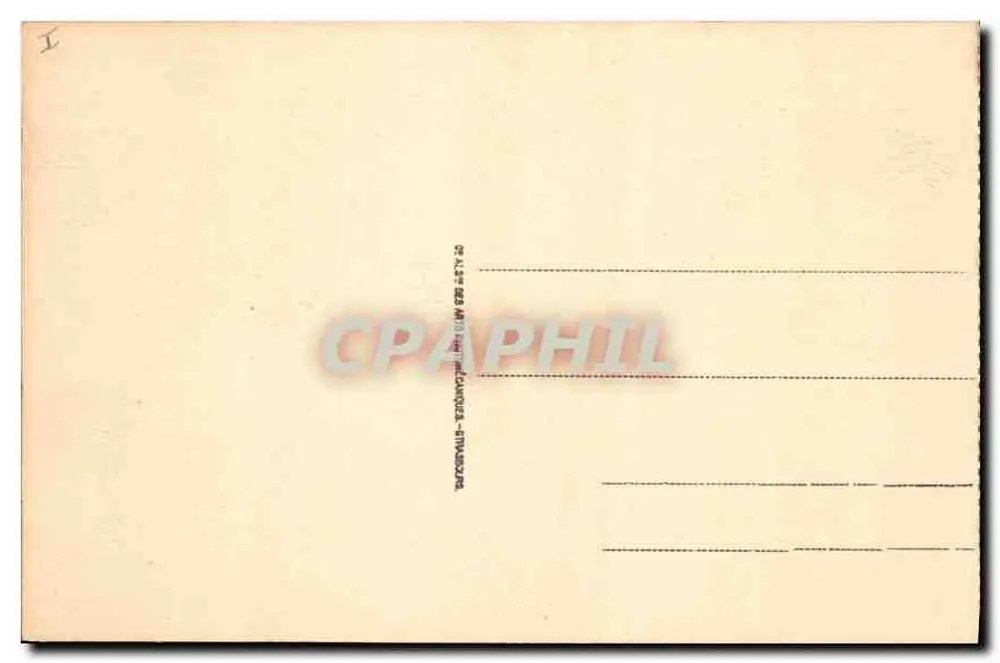L'ESTEREL - Pins du bord de Mer — vue côtière avec pins et falaises, éditeur impr. sur la carte, n° 6 - Verso