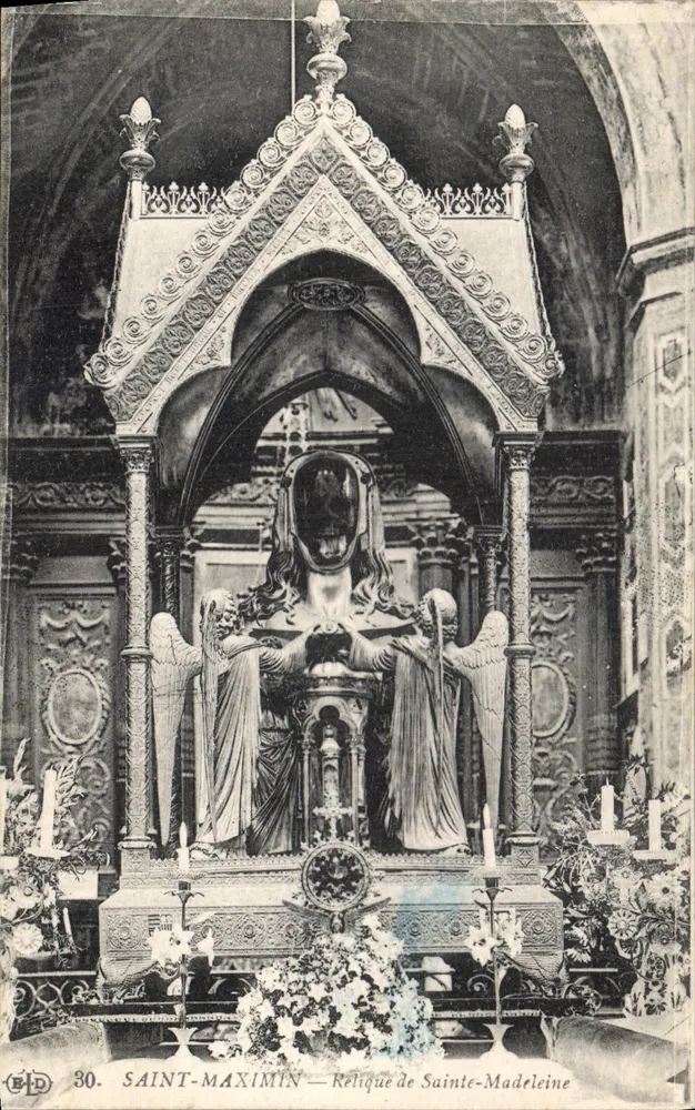 Saint-Maximin — Reliquie der Heiligen Madeleine - Vorderseite