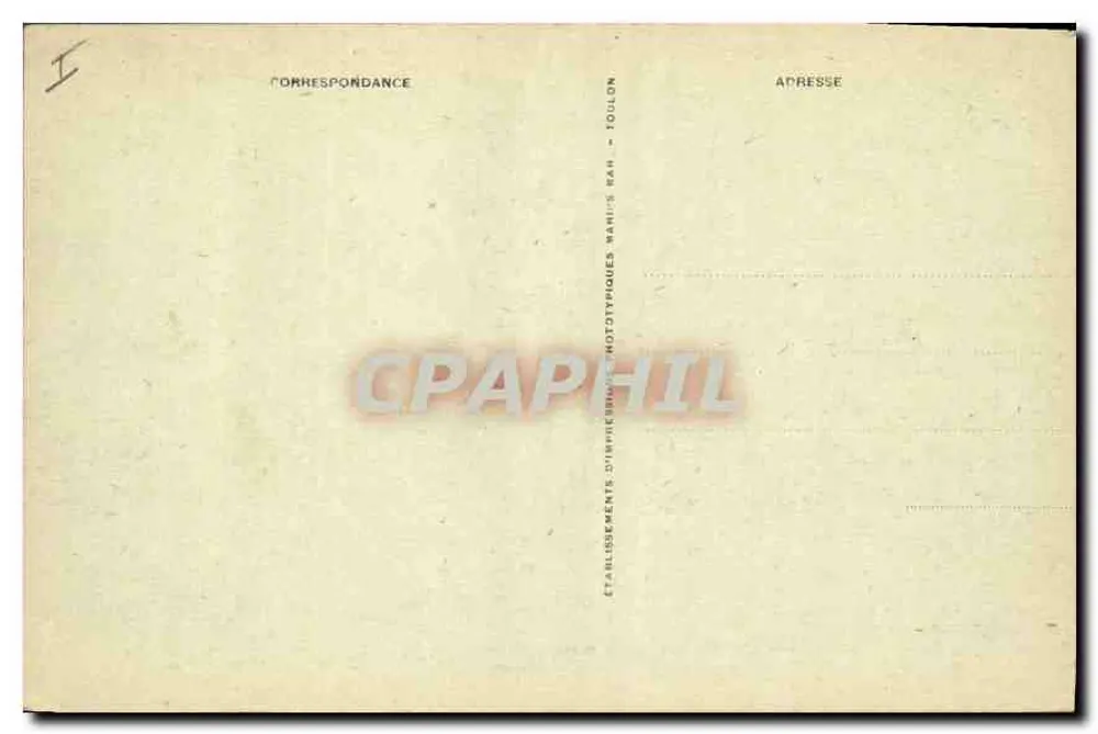 Chartreuse de La Verne — A Manutenção — Editor: Chullon Labaecs, n° 1033 - Verso