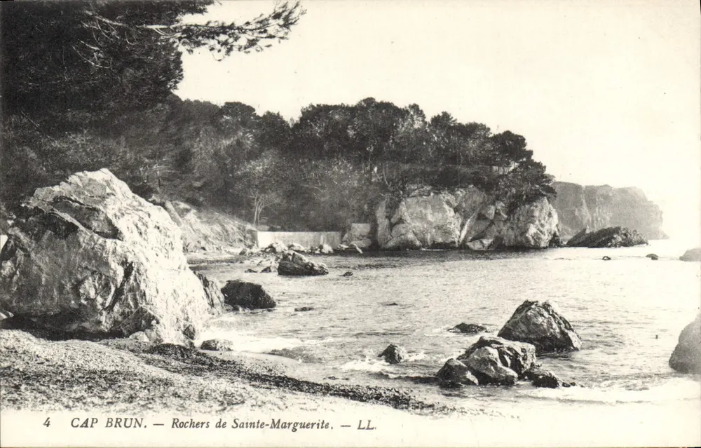 Cap Brun — Rochas de Sainte-Marguerite — LL - Frente