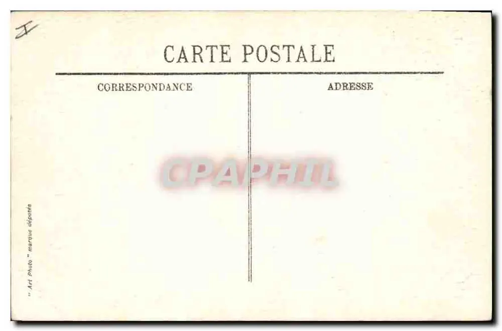 Cap Brun — Gros Temps — Ch. Guérin, Quai Cronstadt, Toulon - Verso