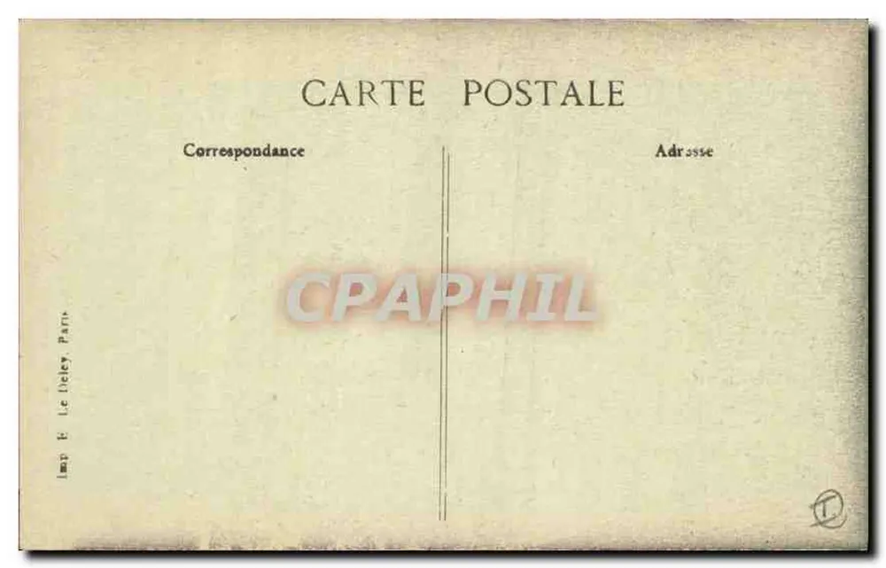 Saint-Maximin — O Claustro — Editor E. Le Doley, n°22 - Verso