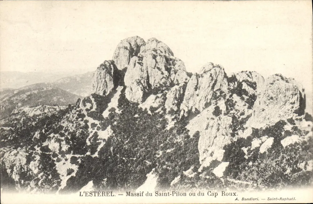 L'ESTÉREL — Massif do Saint-Pilon ou do Cap Roux — A. Bandieri — Saint-Raphaël - Frente