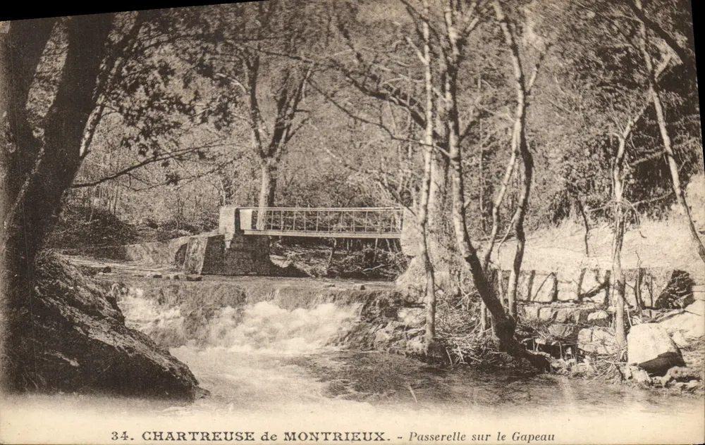 Brücke über den Gapeau — Chartreuse de Montrieux — n°34 - Vorderseite