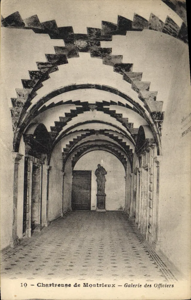 Chartreuse von Montrieux — Galerie der Offiziere — Ausgabe F. Djuce, Marseille - Vorderseite